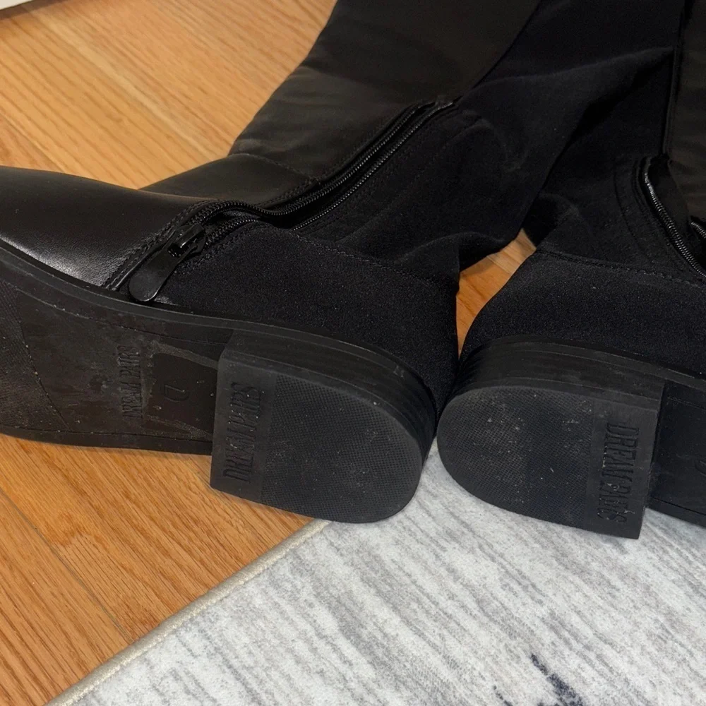 Black Knee-High Women's Boots